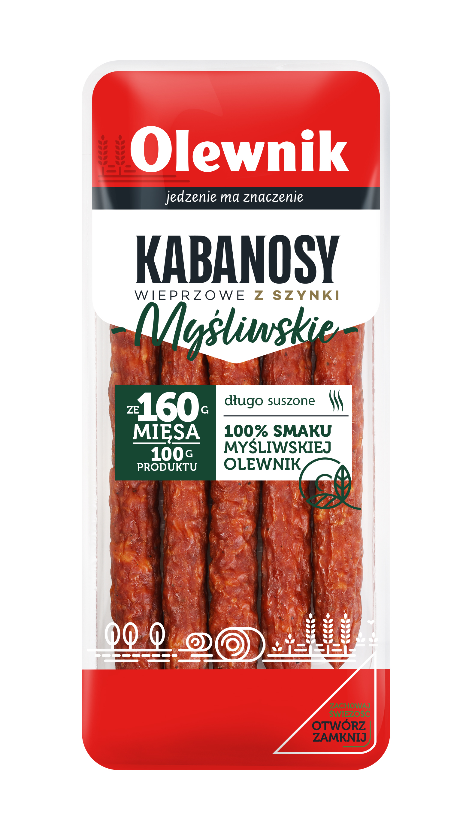 Kabanosy myśliwskie
