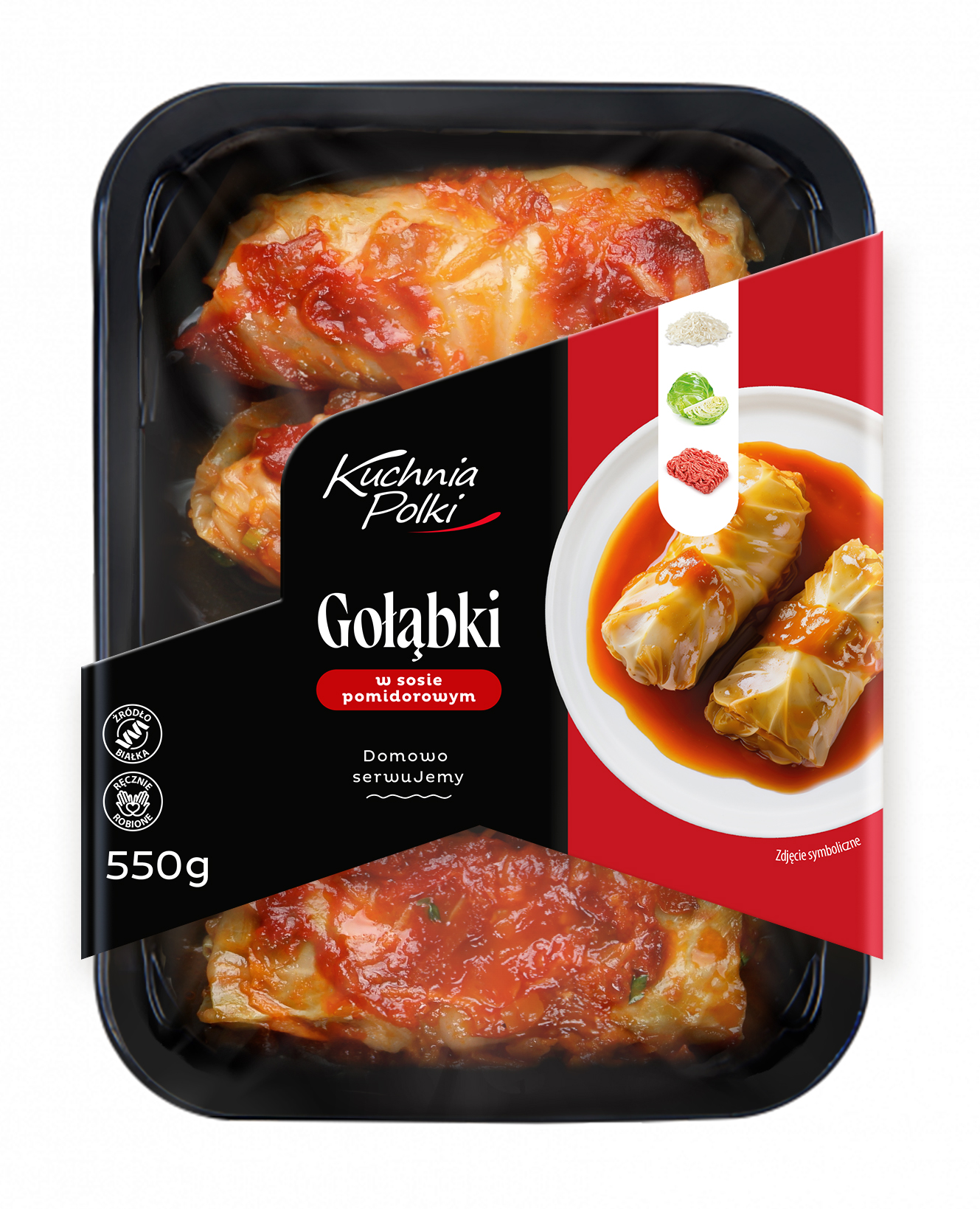 Gołąbki w sosie pomidorowym