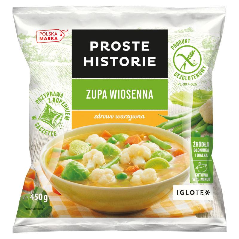 Zupa wiosenna bezglutenowa