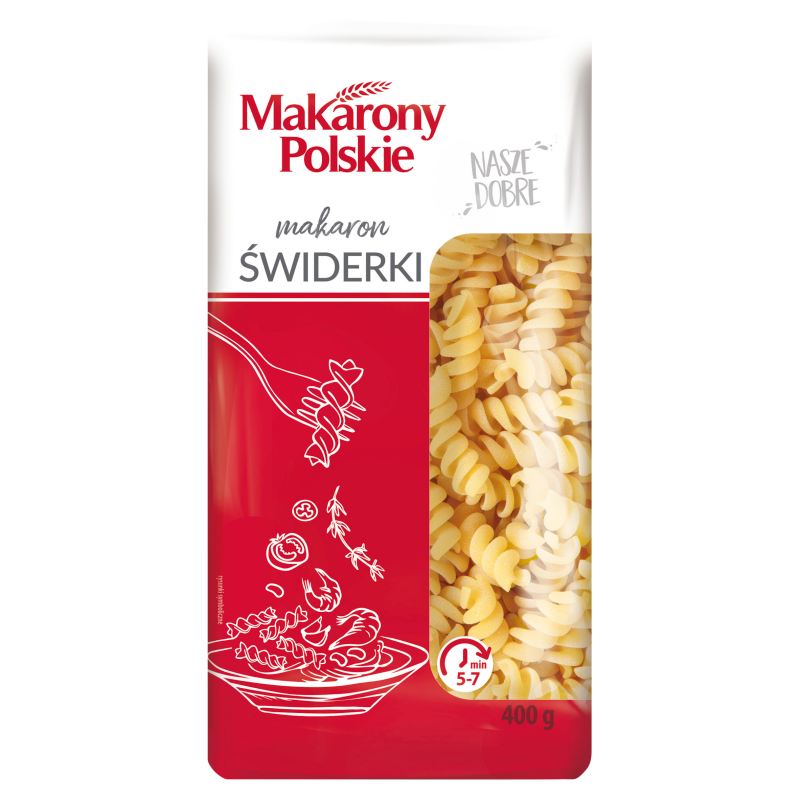 Makaron świderki