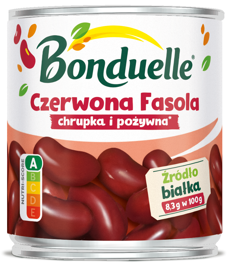 Fasola czerwona (ugotowana na parze)