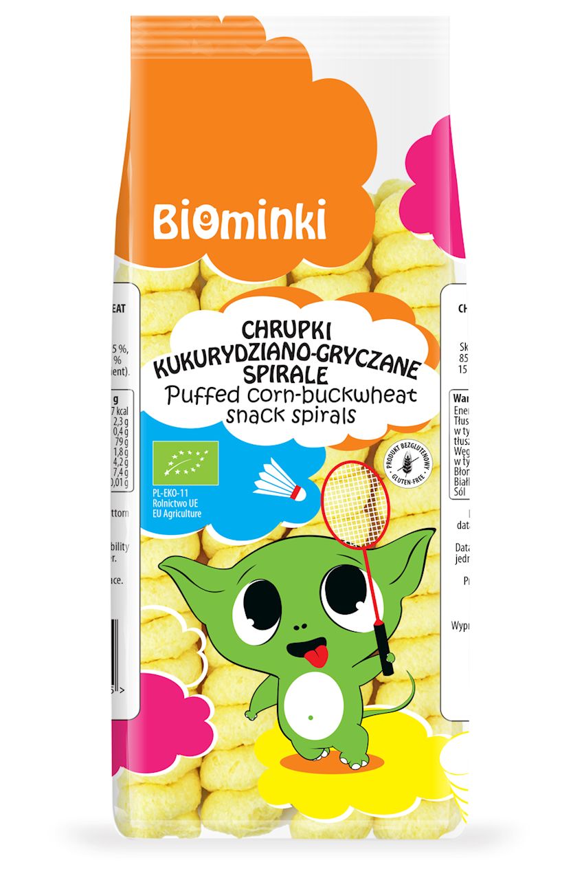 Chrupki kukurydziano-gryczane bezglutenowe BIO