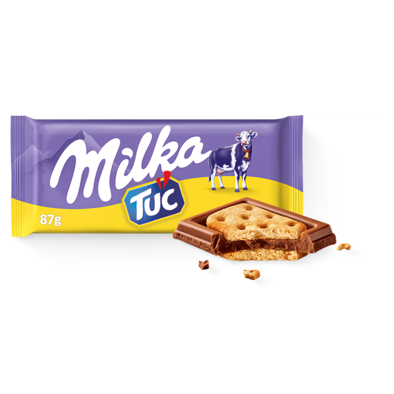 Czekolada mleczna z krakerskami TUC