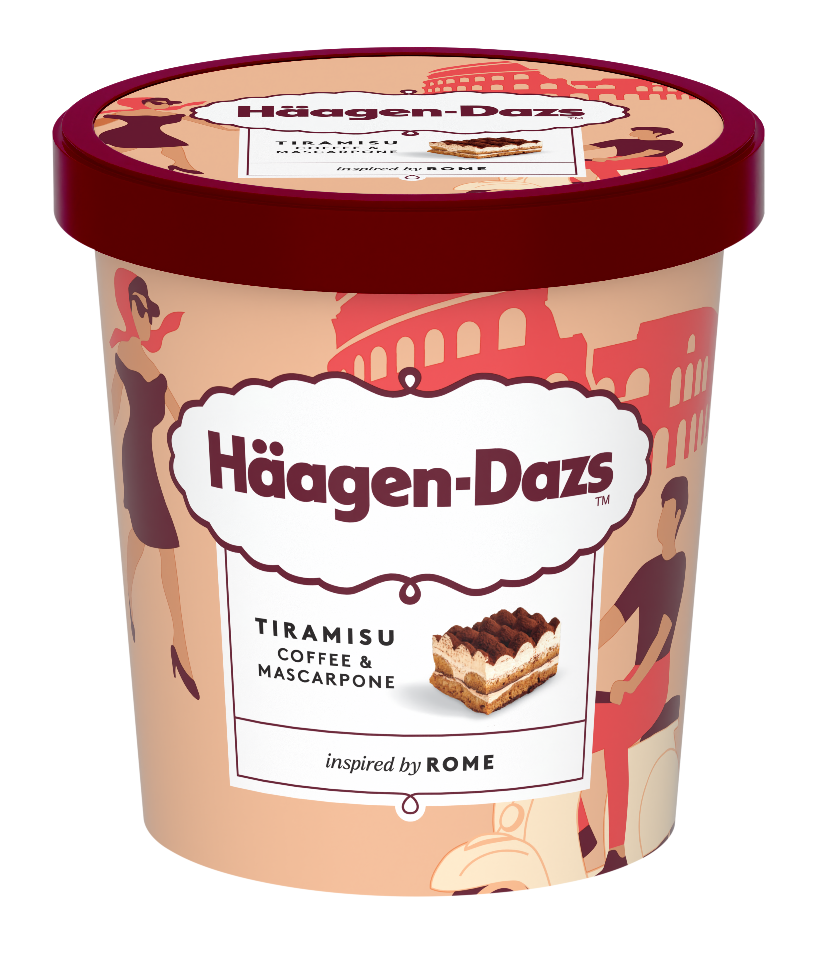 Lody tiramisu