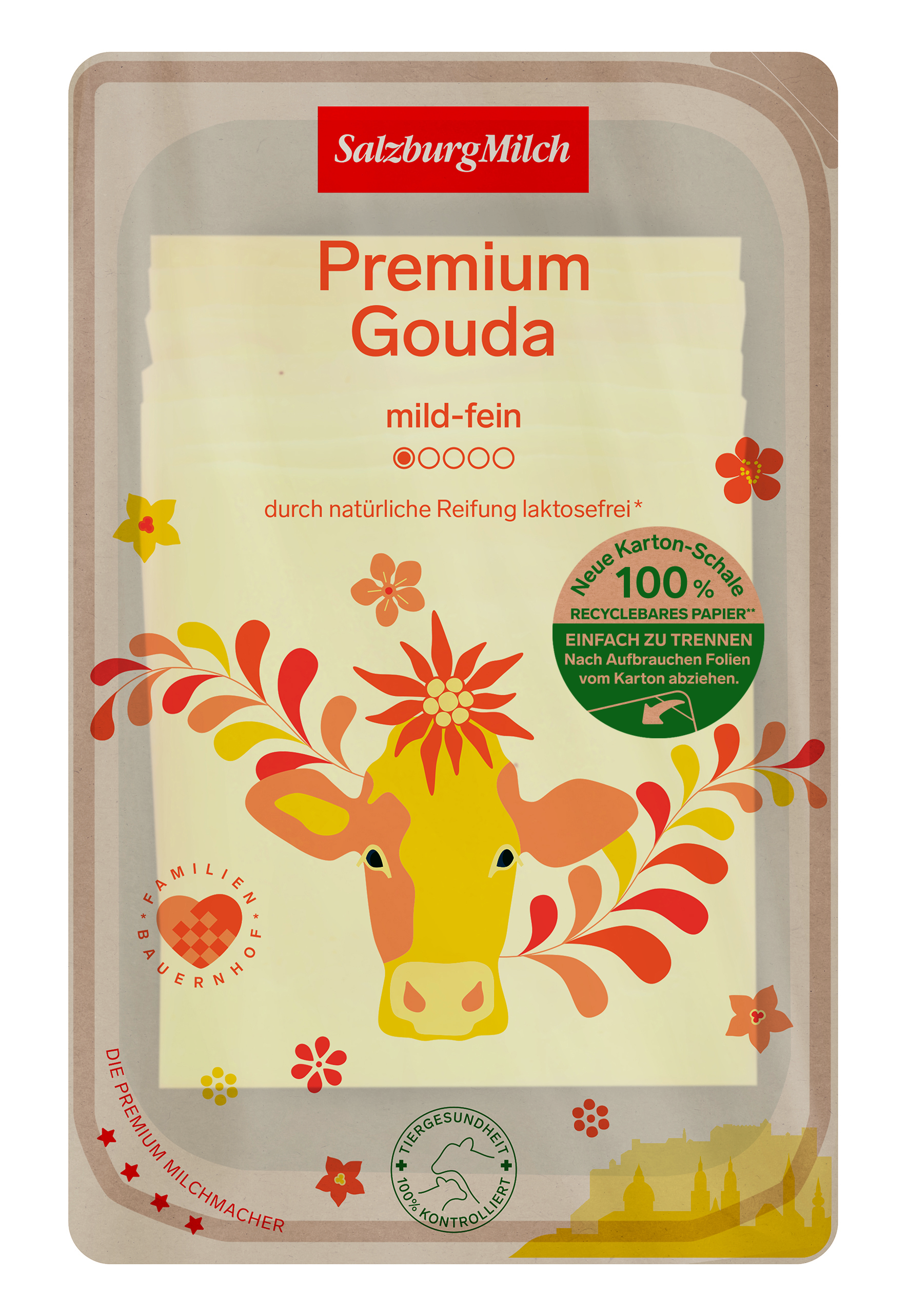 Ser Gouda alpejska Premium plastry