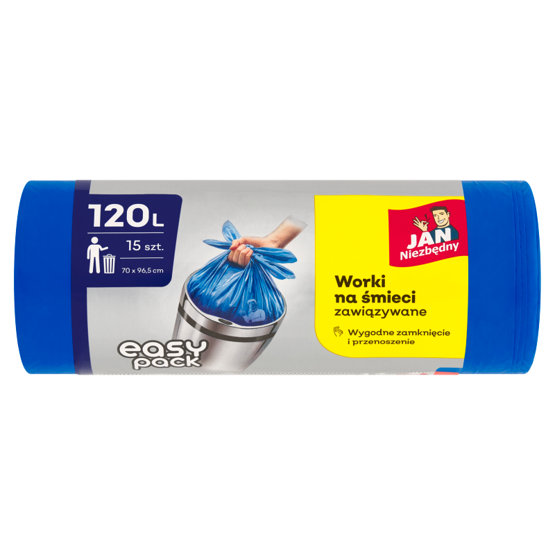 Worki na śmieci 120l 15 szt.