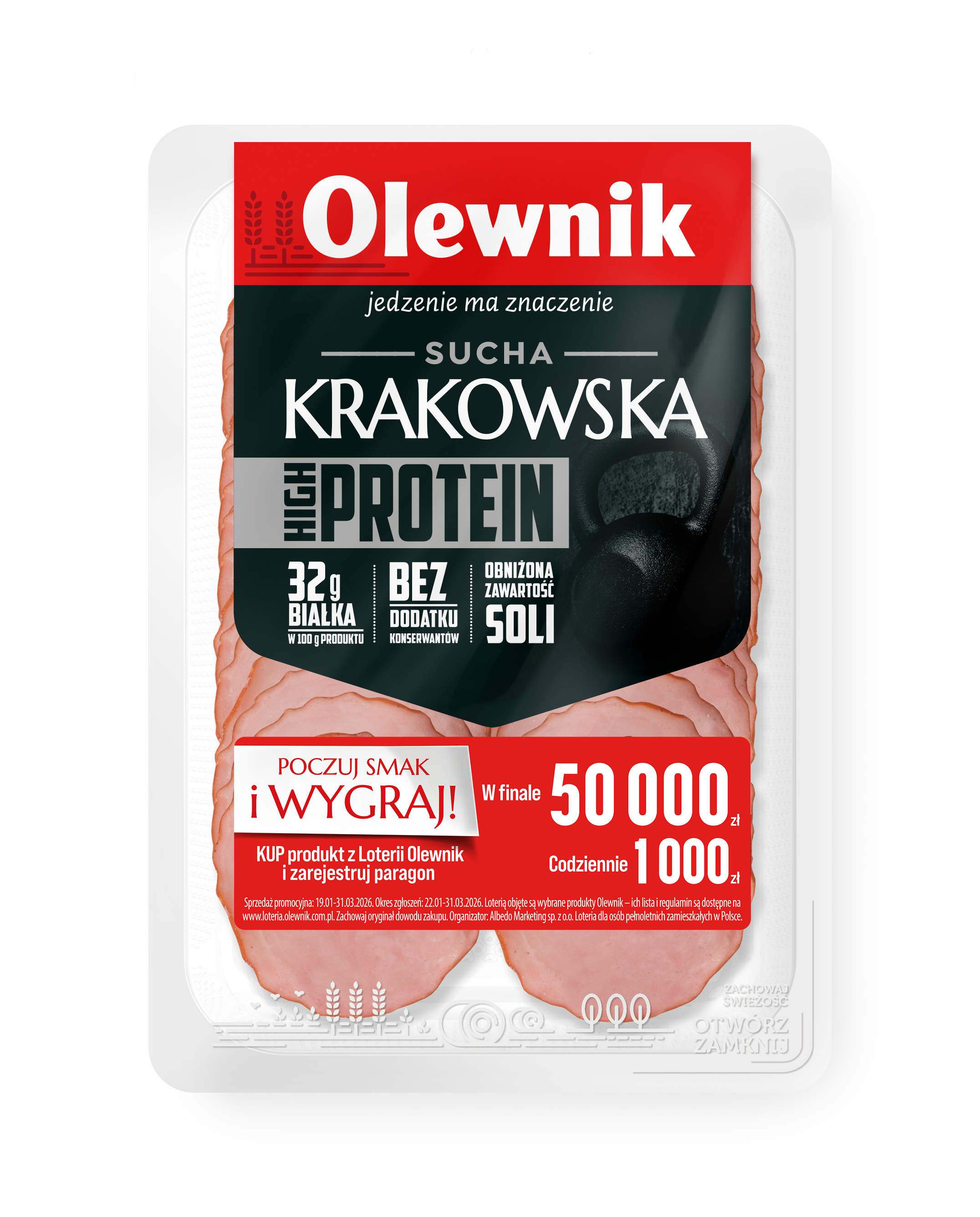 Sucha krakowska high protein