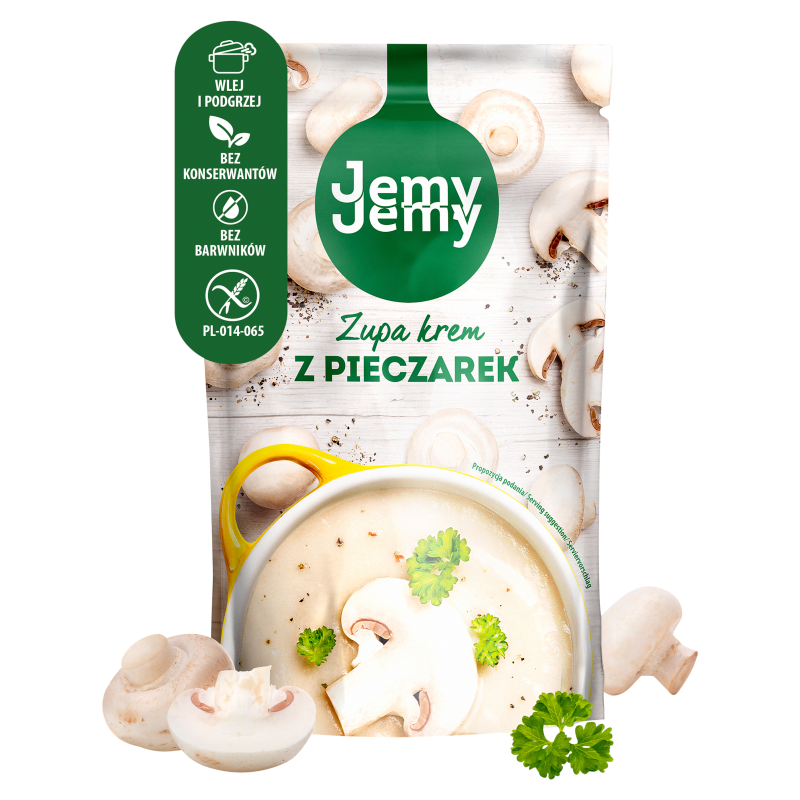 Zupa krem z pieczarek bezglutenowa