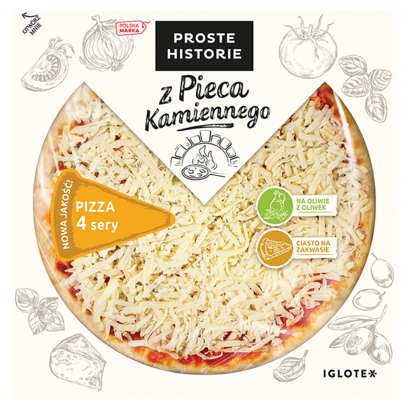 Pizza fresh cztery sery
