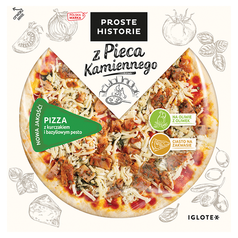 Pizza fresh z kurczakiem