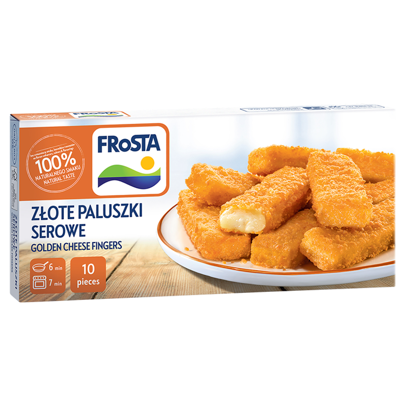Złote paluszki serowe mrożone