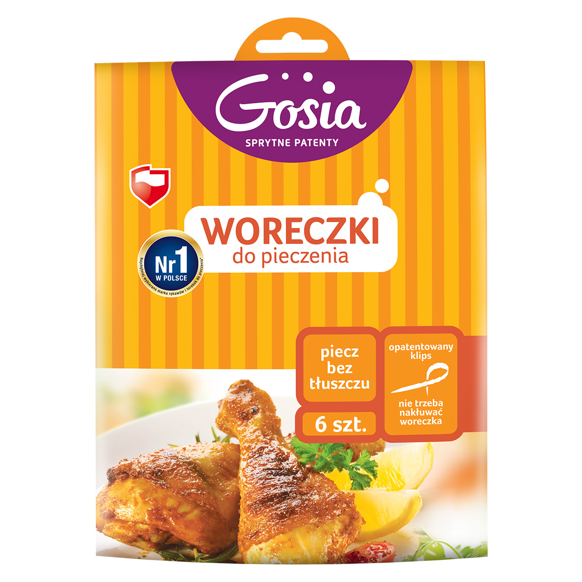 Woreczki do pieczenia 6 sztuk