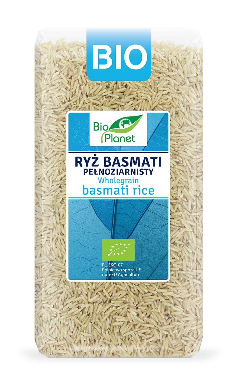Ryż basmati pełnoziarnisty BIO