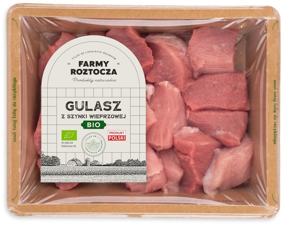 Gulasz z szynki wieprzowej BIO