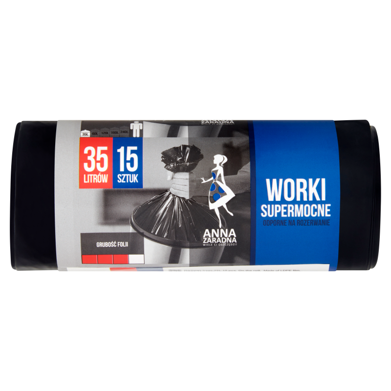 Worki Supermocne 35L 15szt