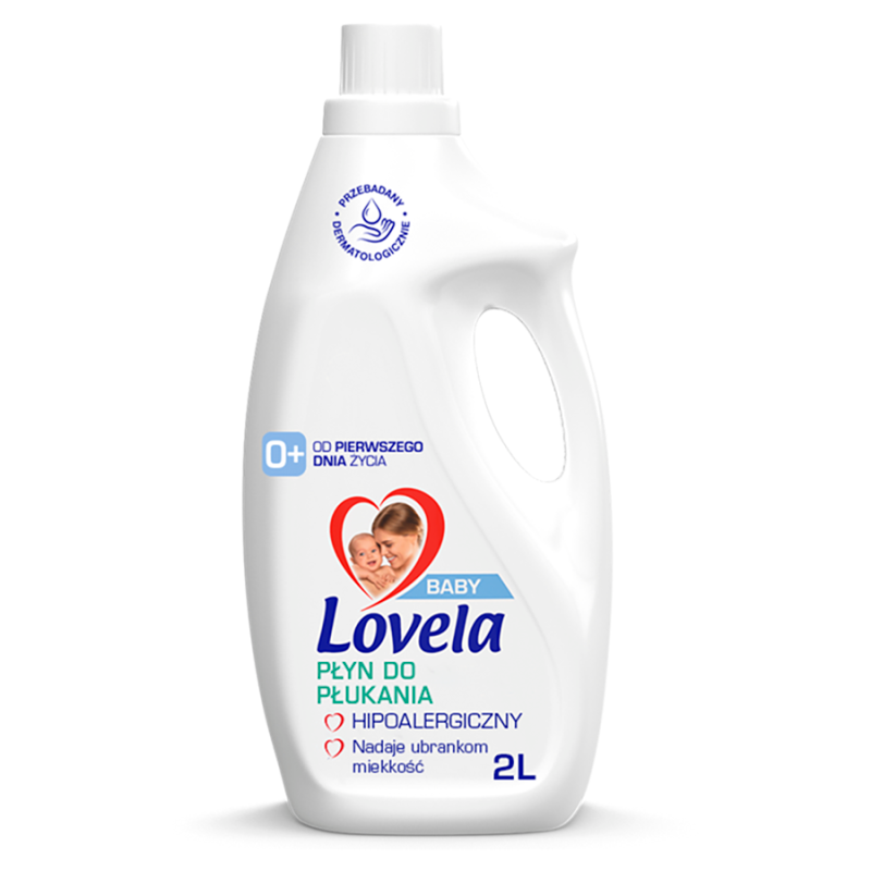 Hipoalergiczny Skoncentrowany Płyn do płukania niemowlęcych tkanin 33 prania Baby 2000ml