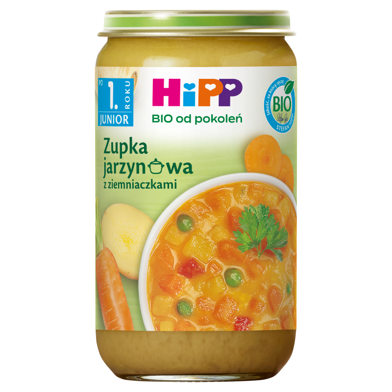 Zupka jarzynowa z ziemniaczkami po 12 miesiącu