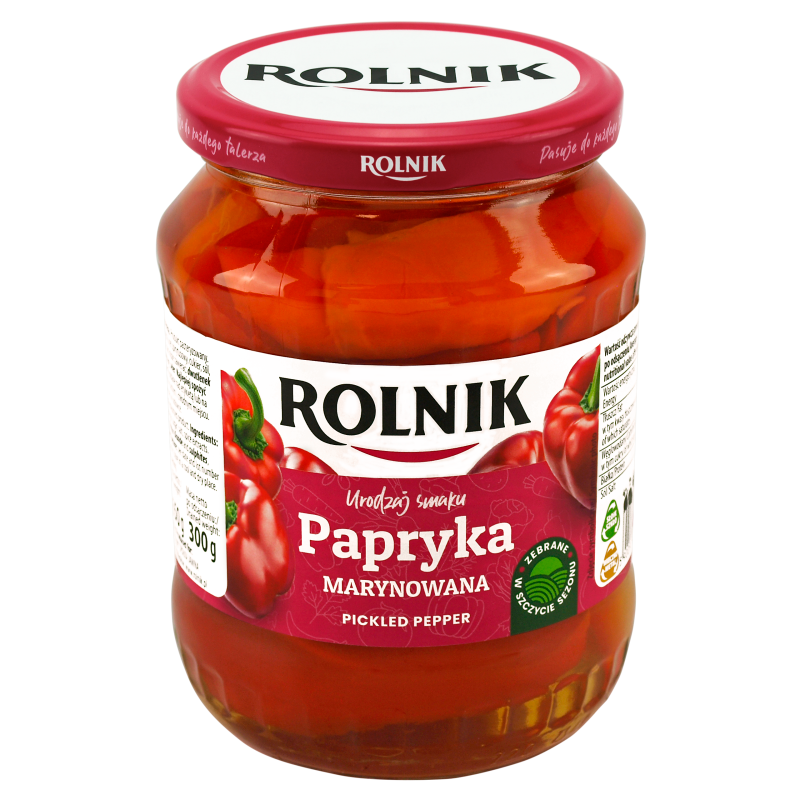 Papryka konserwowa ćwiartki