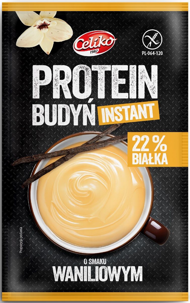Budyń proteinowy o sm. waniliowym (instant) bezglutenowy