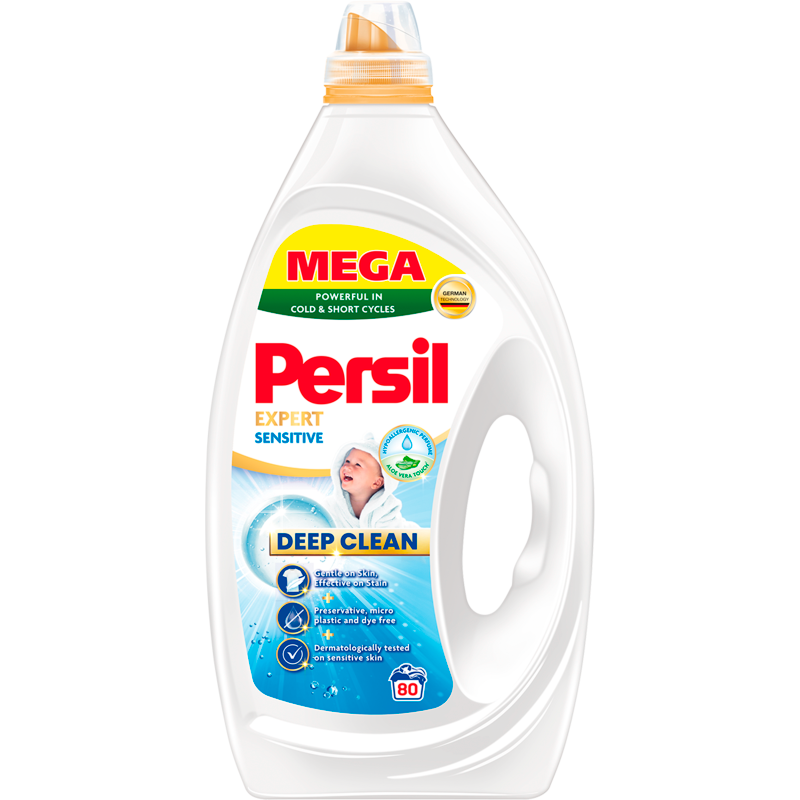 Żel do prania tkanin białych 80 prań Deep Clean Sesitive 3600ml