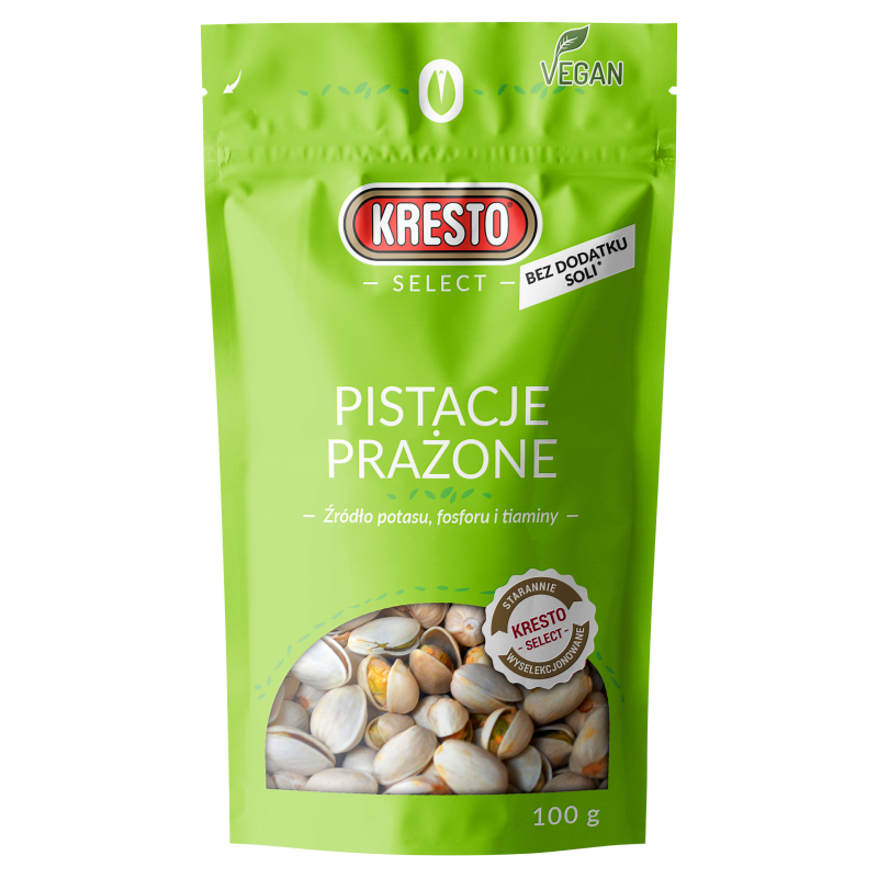 Pistacje prażone (bez dodatku soli)