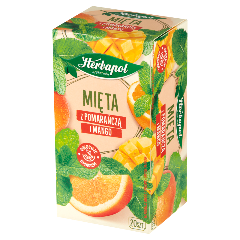 Mięta z pomarańczą i mango 20 torebek ex.