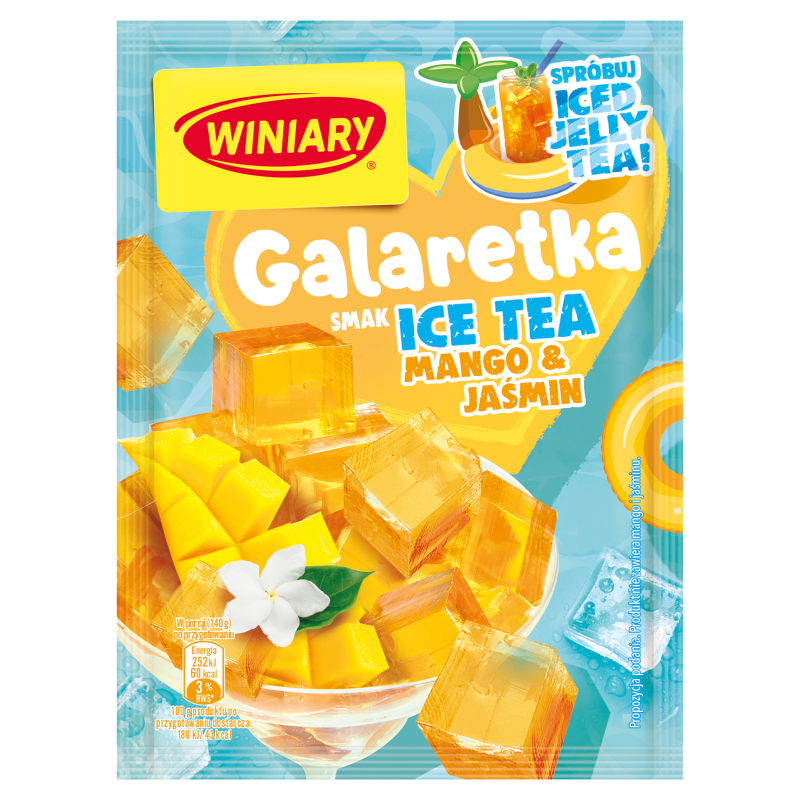 Galaretka o sm. Ice Tea mango-jaśmin