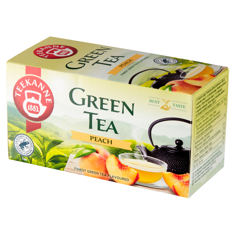 Herbata zielona Peach 20 torebek (saszetki)