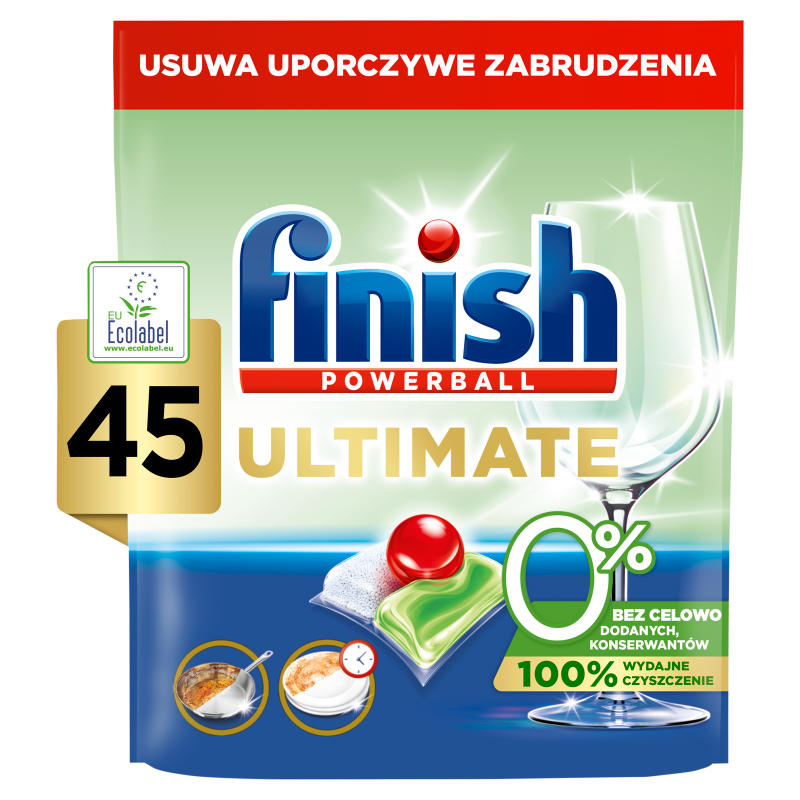 Kapsułki do zmywarki Ultimate 0% 45 szt.