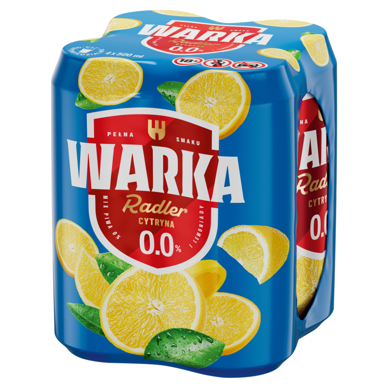 CYTRYNA Piwo bezalkoholowe 4x500ml (puszka zwrotna)