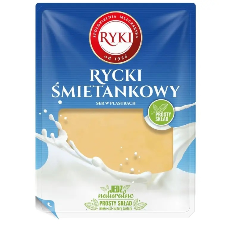 Ser Rycki śmietankowy (plastry)