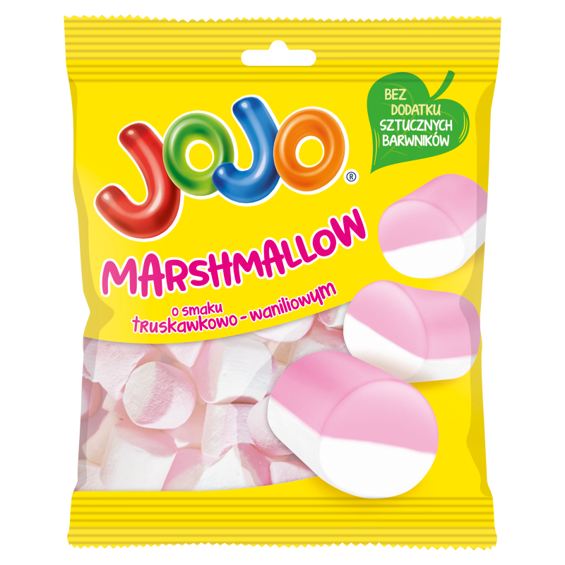 Marshmallow Pianki o smaku truskawkowo-waniliowym