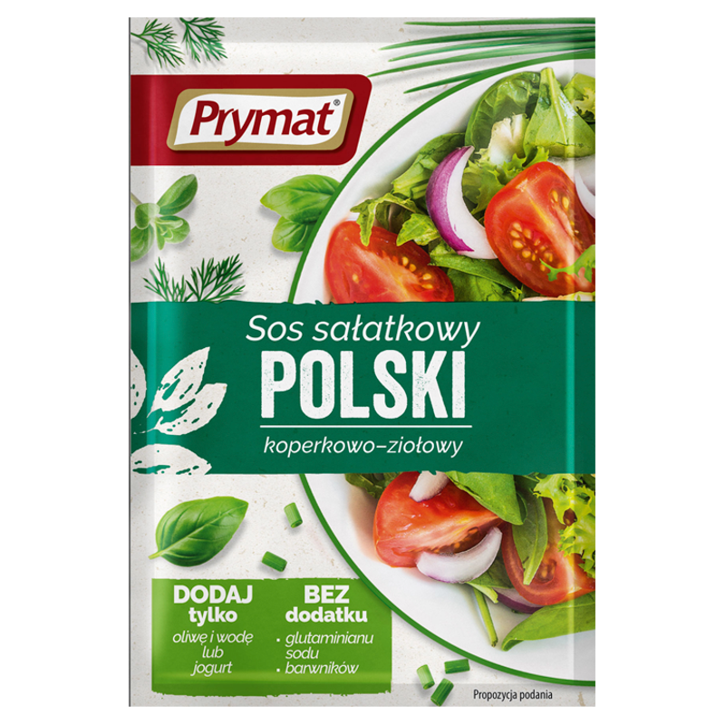 Sos sałatkowy polski (koperkowo-ziołowy)