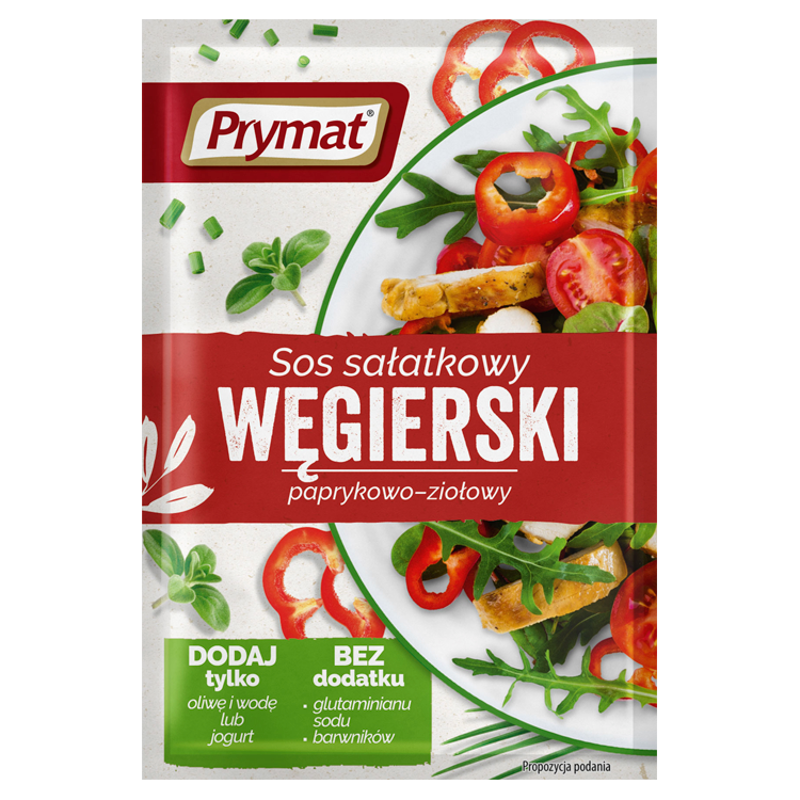 Sos sałatkowy węgierski (paprykowo-ziołowy)