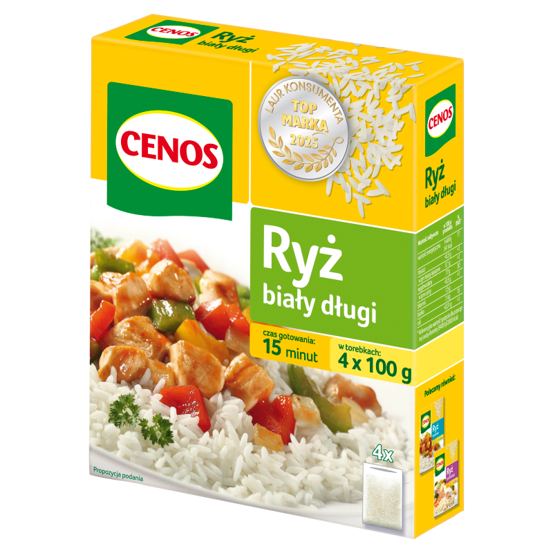 Ryż biały długi (4x100g)