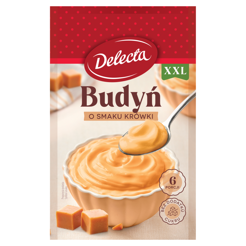 Budyń o smaku krówki (bez cukru)