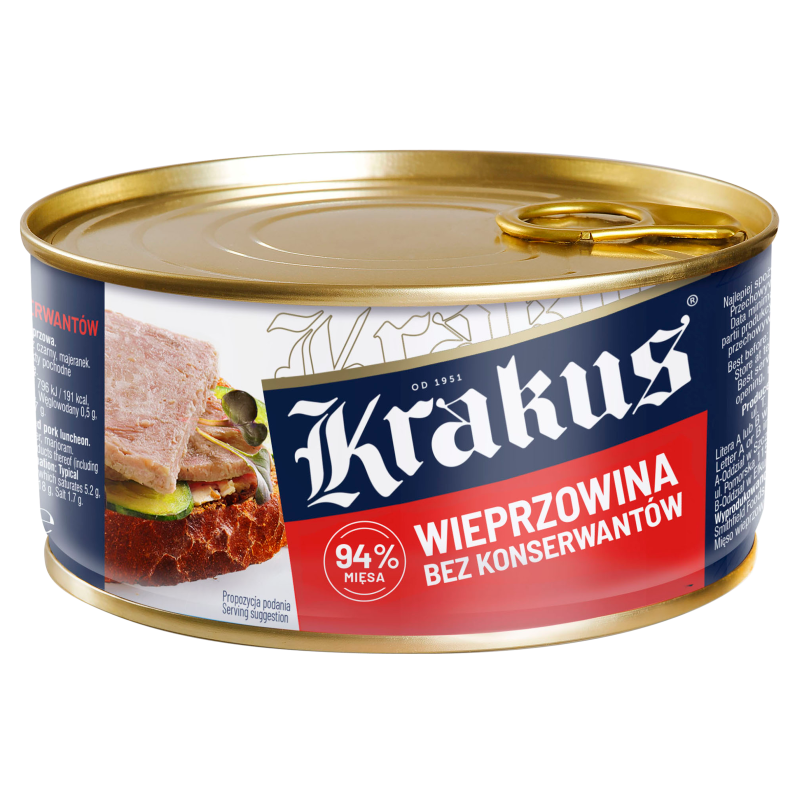 Wieprzowina (bez konserwantów)