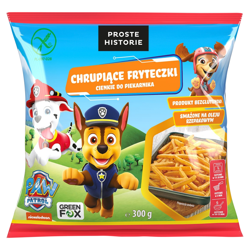 Chrupiące fryteczki bezglutenowe