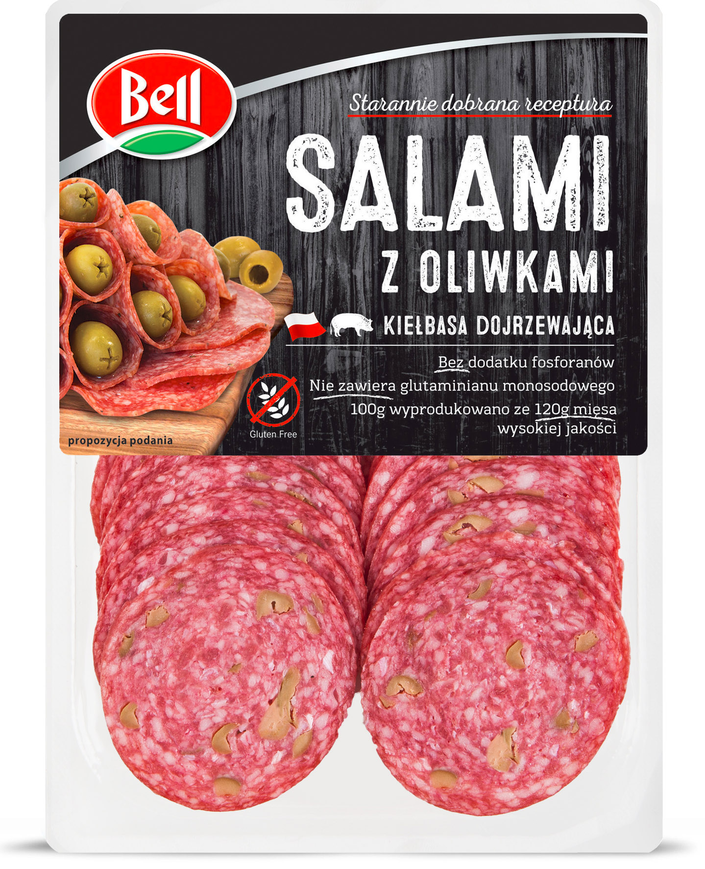 Salami z oliwkami