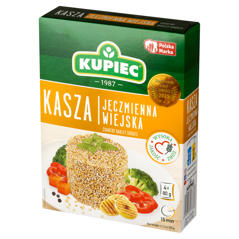 Kasza jęczmienna wiejska (4x80g)