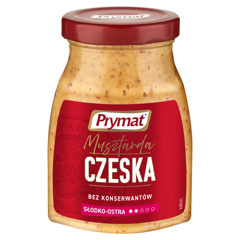 Musztarda czeska (słodko-ostra)