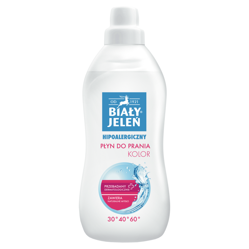 Hipoalergiczny Płyn do prania tkanin kolorych 1000ml