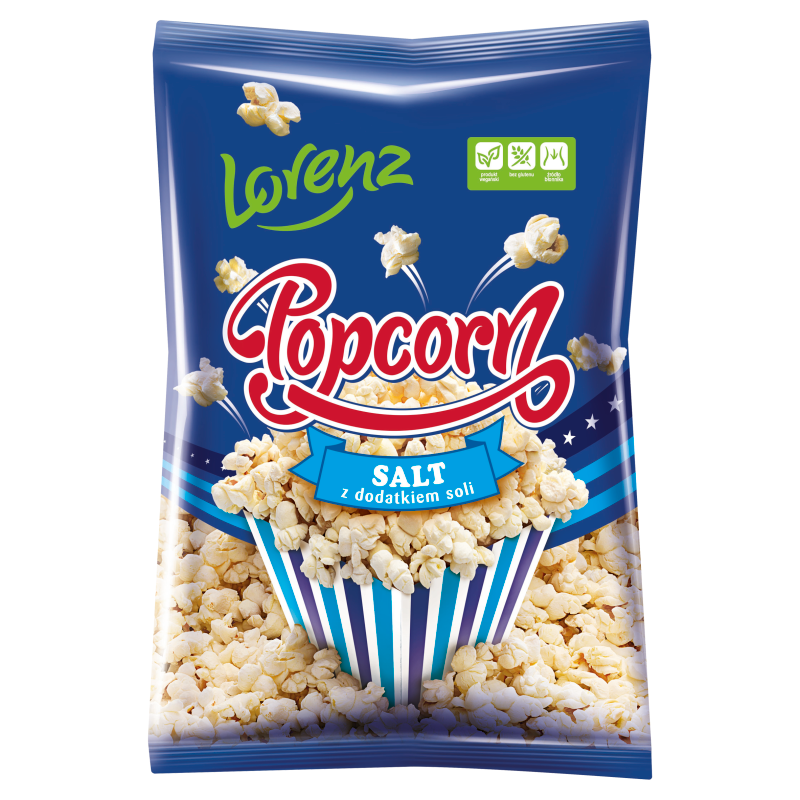 Popcorn z dodatkiem soli