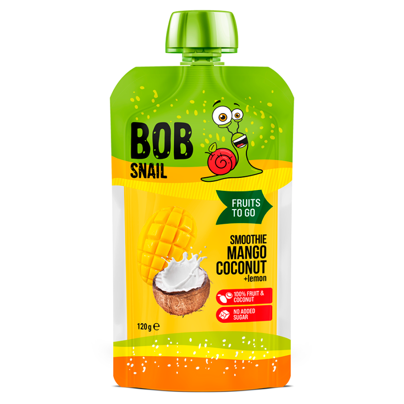 Smoothie mango-kokos-cytryna bez dodatku cukru