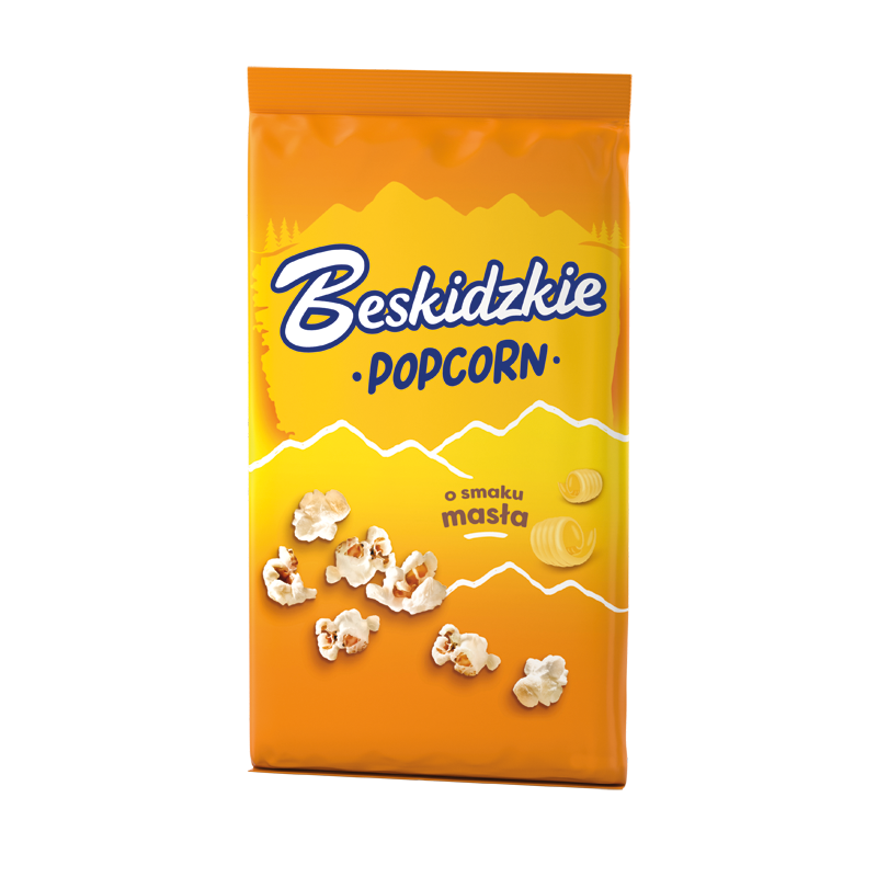 Popcorn o smaku masła
