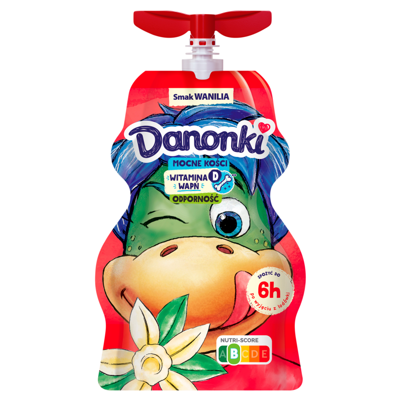 Jogurt o smaku waniliowym (saszetka)
