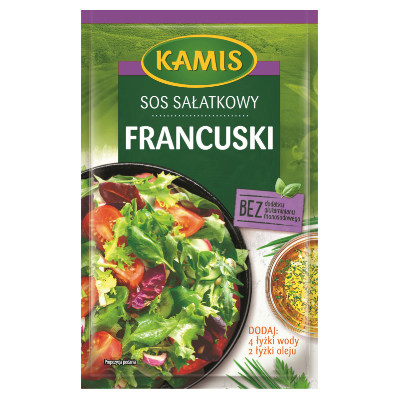 Sos sałatkowy francuski