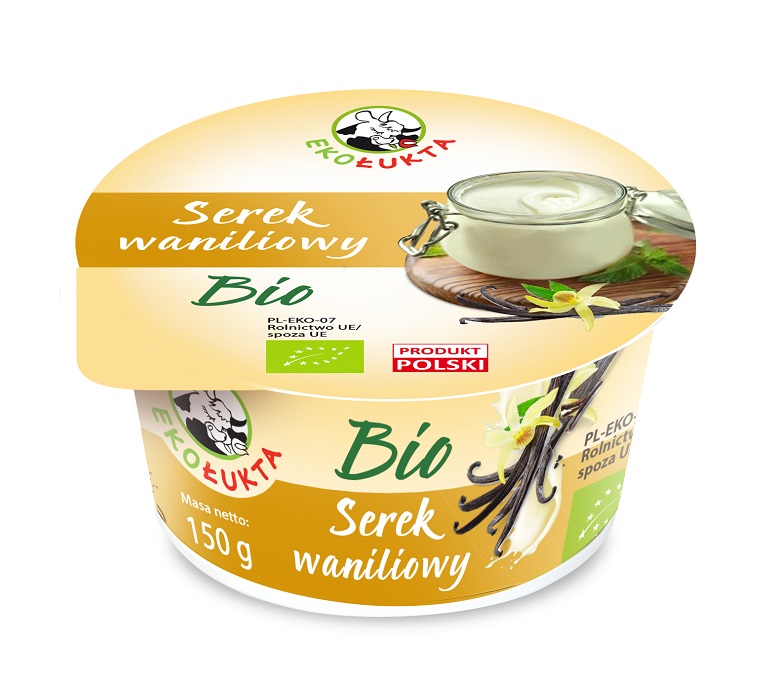 Serek o smaku waniliowym BIO