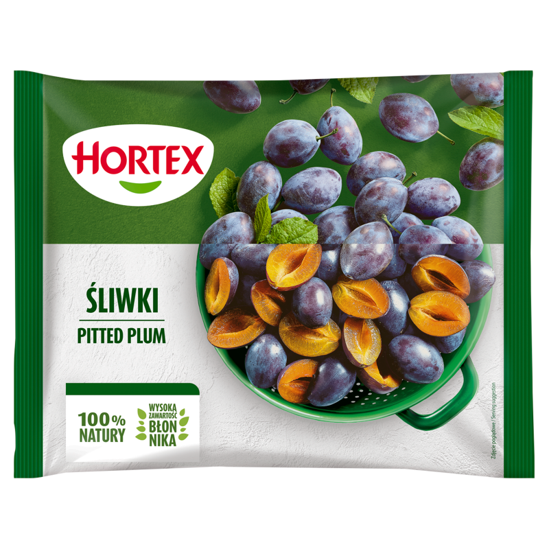 Śliwki węgierki bez pestek mrożone