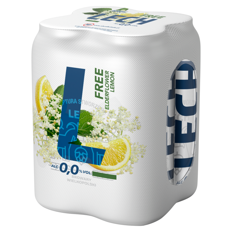 Elderflower Piwo bezalkoholowe 4x500ml (puszka zwrotna)
